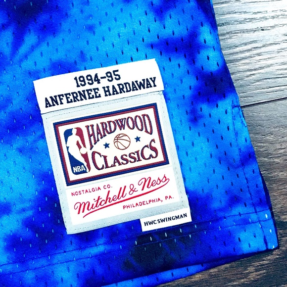 Mitchell & Ness Orlando Magic Penny Hardaway Blue 1994-95 Galaxy Swingman Jersey - Picture 6 of 10